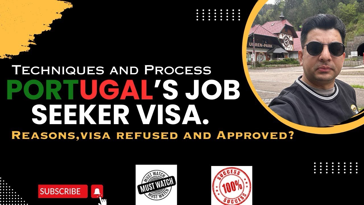 🇵🇹Portugal Job Seeker Visa || Reasons Of Visa Refusal And Acceptance|| Complete Visa Process.