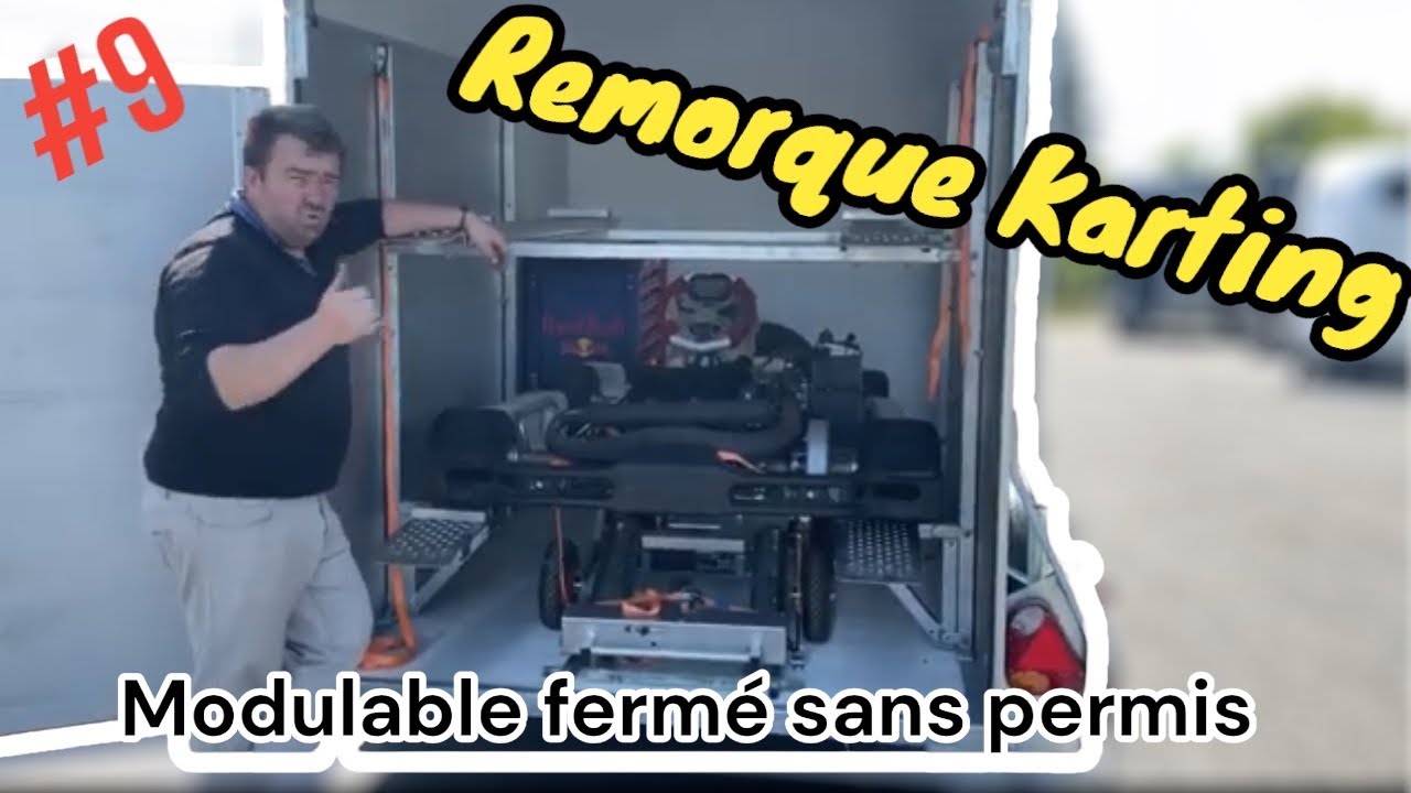 Flo et Nico remorque karting