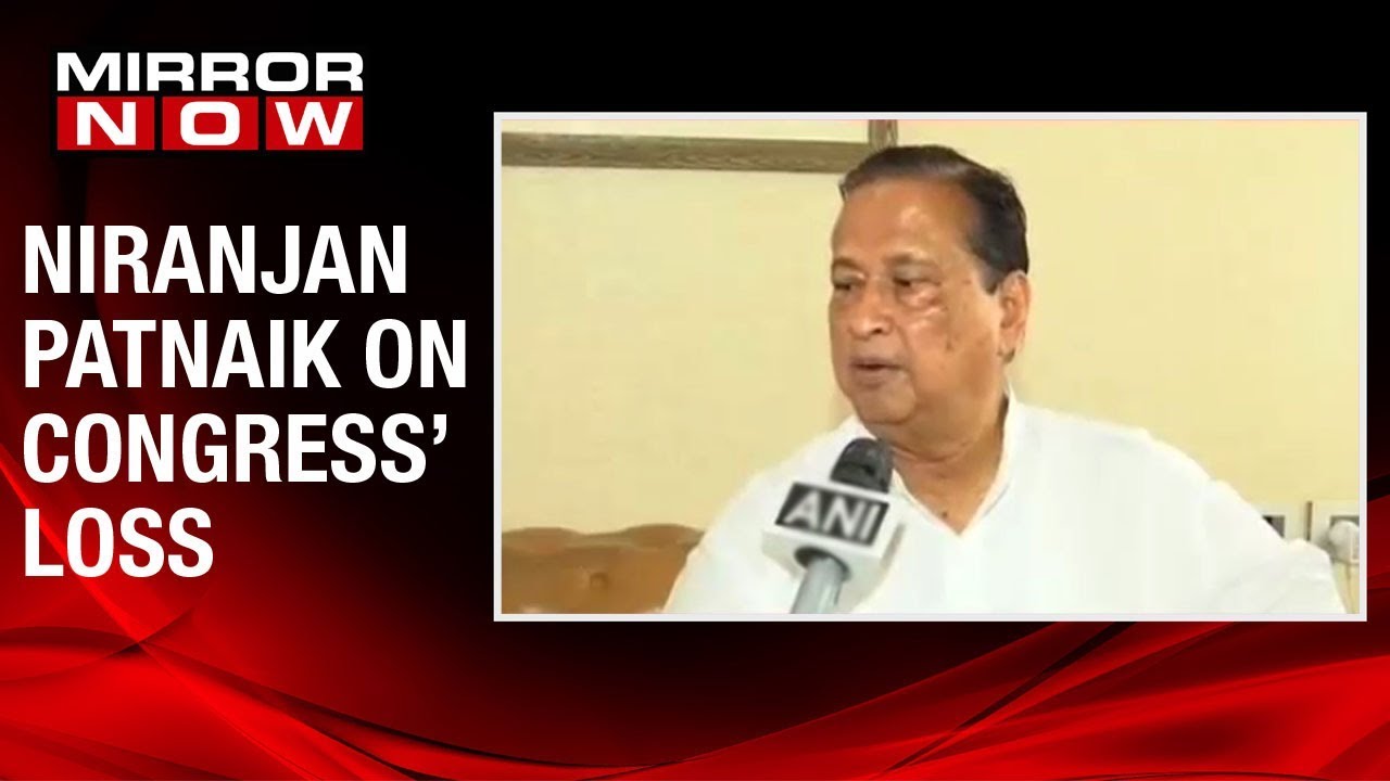 Odisha Congress Committee President Niranjan Patnaik speaks on Congress' loss