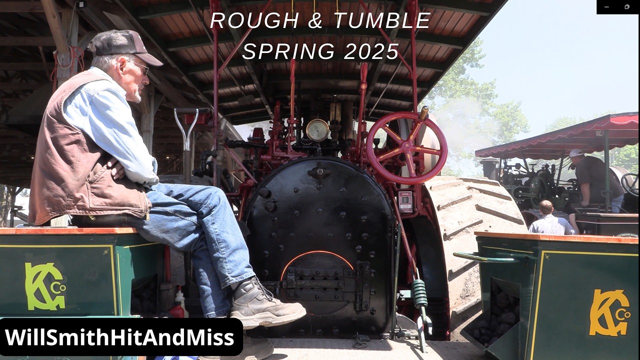 Vintage Tractors & Machinery ROAR to Life at Rough & Tumble Engineers