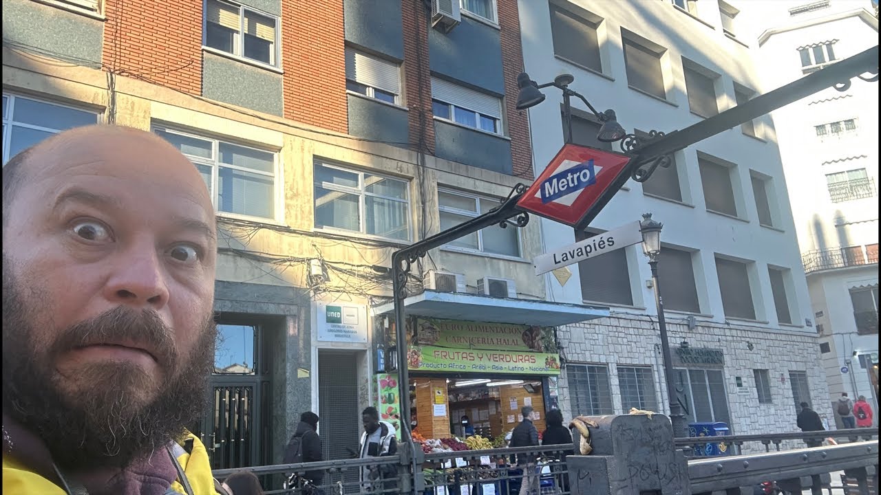 MADRID- LAVAPIÉS. Día 161 de una TRANSMISIÓN DIARIA en YOUTUBE Hasta el MILLÓN de SUSCRIPTORES.