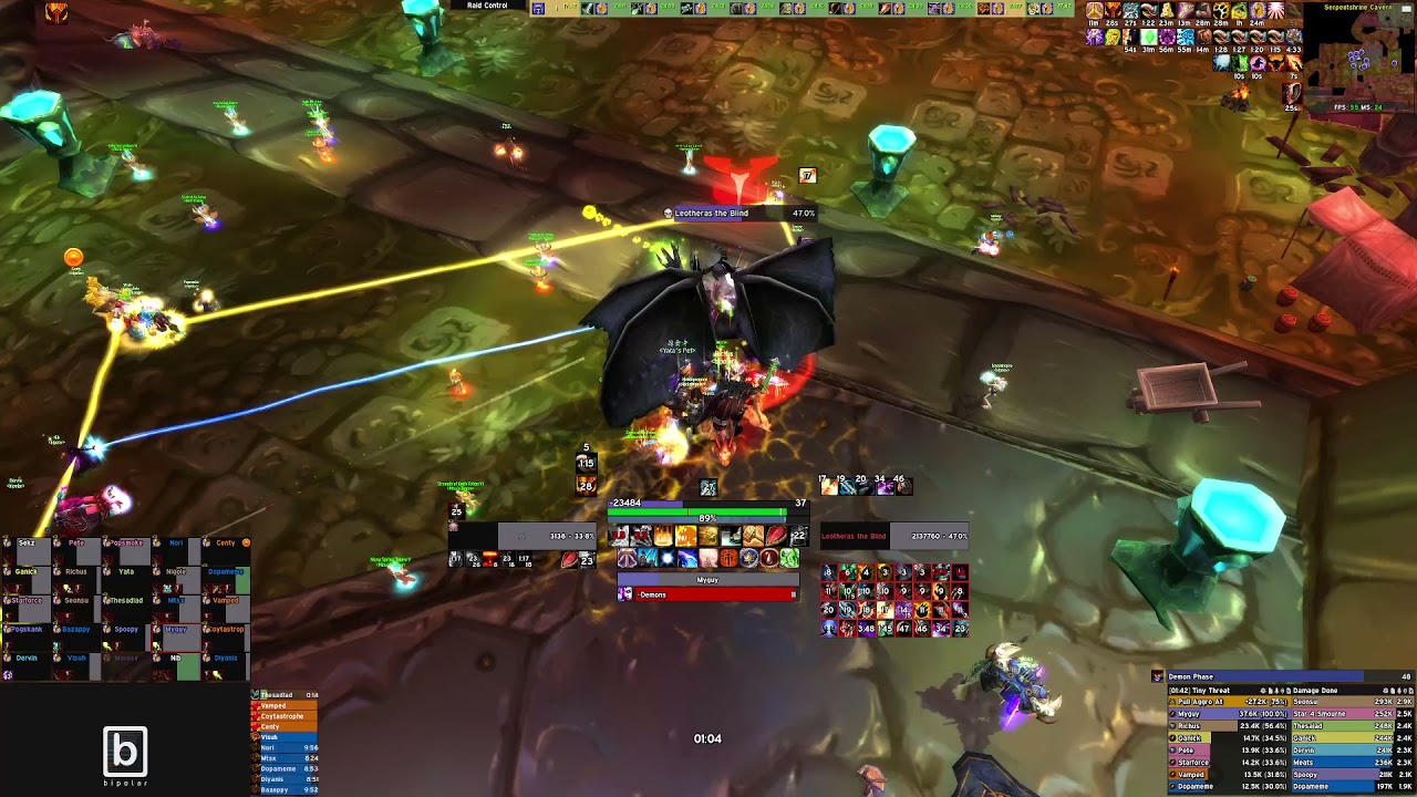 #1 DPS Ret Paladin - Leotheras - WoW TBC Classic (2500 dps)