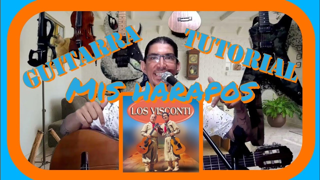 GUITARRA tutorial - Mis harapos * los visconti | link descarga + GRATIS! partitura, tablatura