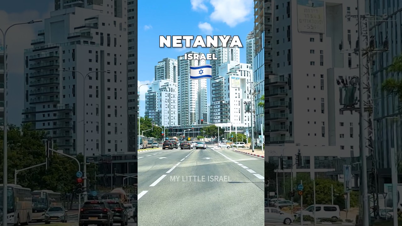 ISRAEL🇮🇱 Did You Ever Visit Netanya?💙 #Israel #holyland #mediterraneanvibes