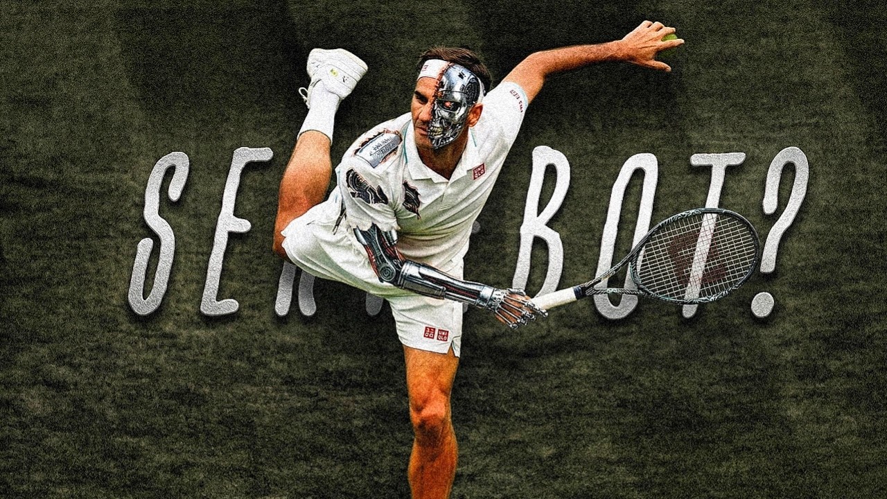 The Secrets of Roger Federer's Serve