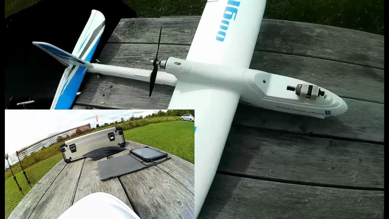 Volantex Ranger 1600 maiden flight, 2 cam