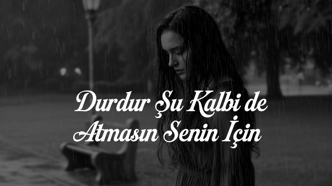 Durdur Şu Kalbi de Atmasın Senin İ&ccedil;in - Duygusal Slow Pop | Karamel M&uuml;zik (Official Lyric Video)