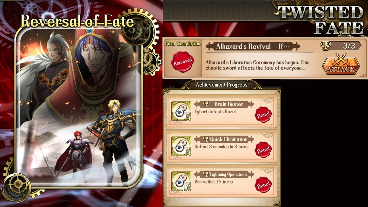 Langrisser M - Reversal of Fate - Twisted Fate 4 Full Clear in 2 Runs