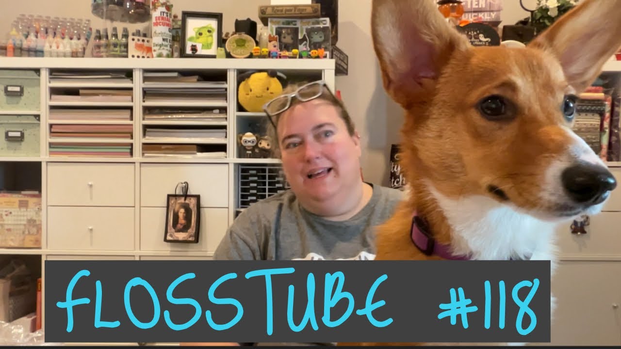 Flosstube #118 - Lots of Updates, Stitching & WIPGO