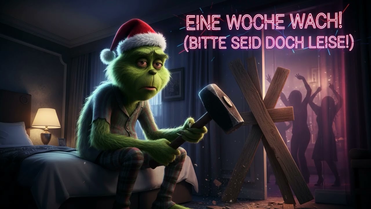 Eine Woche wach! (Bitte seid doch leise!) 🧟‍♂️🚫🛌