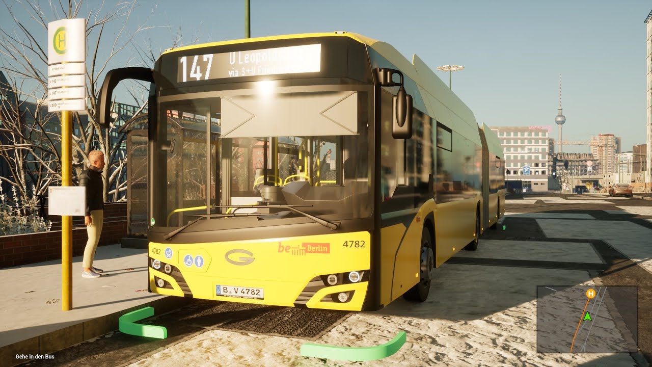 Let´s Drive: The Bus: Linie 147 zum U Leopoldplatz!