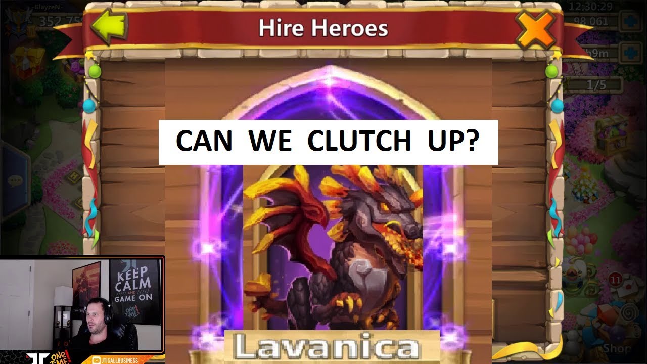 Rolling 50k Gems For LAVANICA Can We MAKE IT HAPPEN Castle Clash