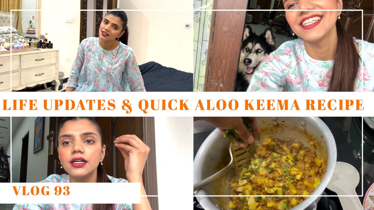 LIFE UPDATES, COOKING TIPS AND QUICKEST ALOO KEEMA RECIPE! - Vlog 93