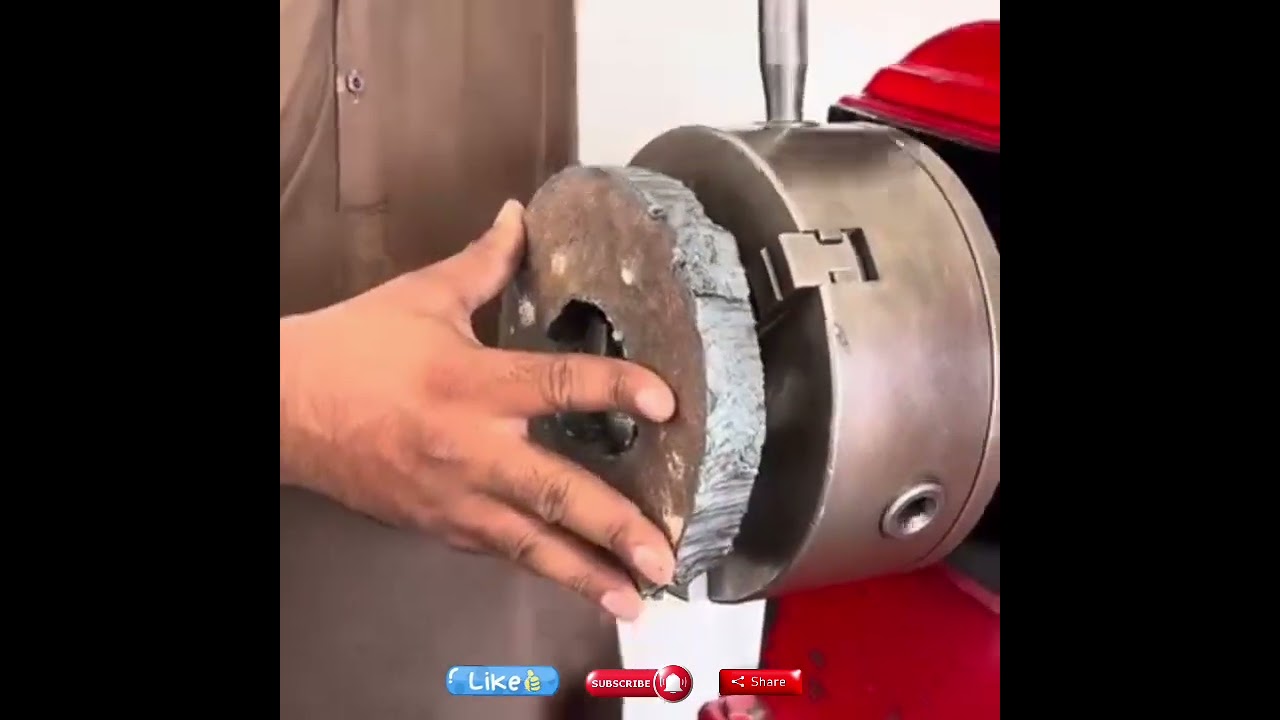 Perbaikan gigi nanas starter mobil Fuso yang rontok