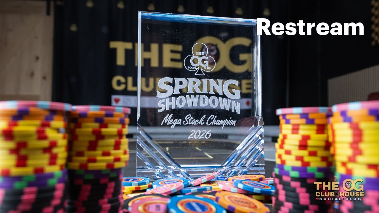 🔥 Mega Stack FINAL TABLE LIVE | 116 Entries, $18K+ Prize Pool | OG Spring Showdown