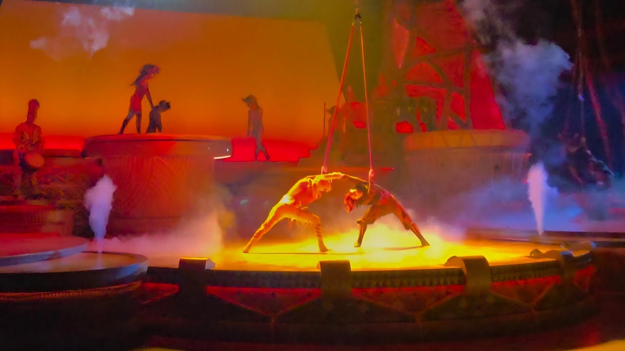 Simba & Scar battle - Lion King rhythms of the pride lands @disneyland Paris (04/02/26) - Roi Lion