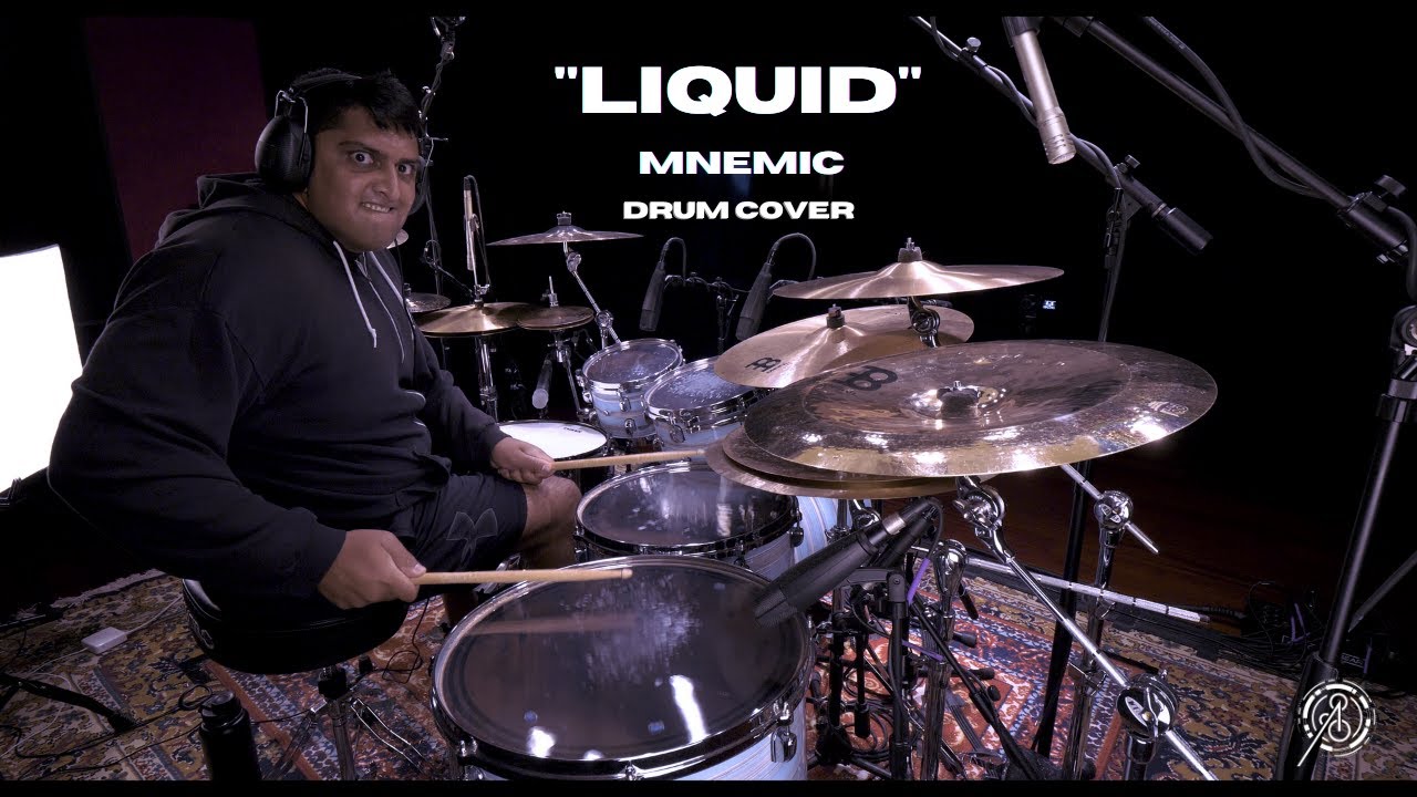 Anup Sastry | Mnemic | Liquid Drum Cover