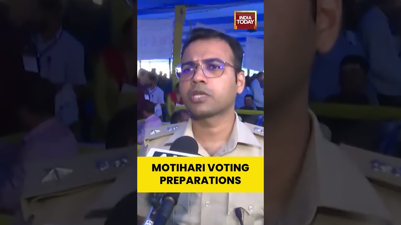 #motihari Voting Preparations | #shorts #biharelections2025 #biharnews  #eci #biharpolls #votingday