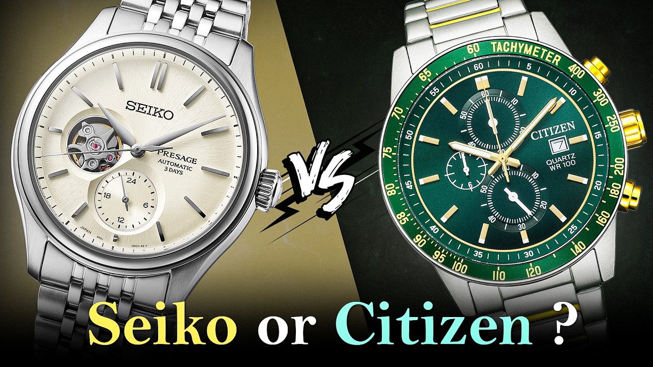 Seiko против Citizen: история бренда, технологии и лучшие часы