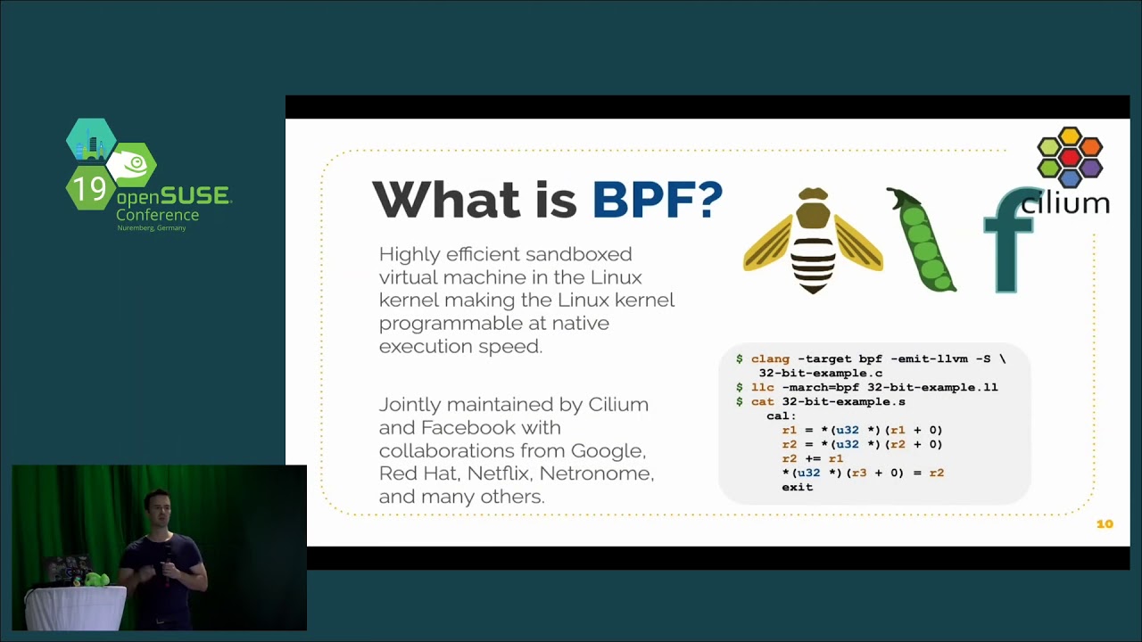 openSUSE Conference 2019 - Cilium & BPF - The Future of Linux Networking and Security (Thomas Graf)