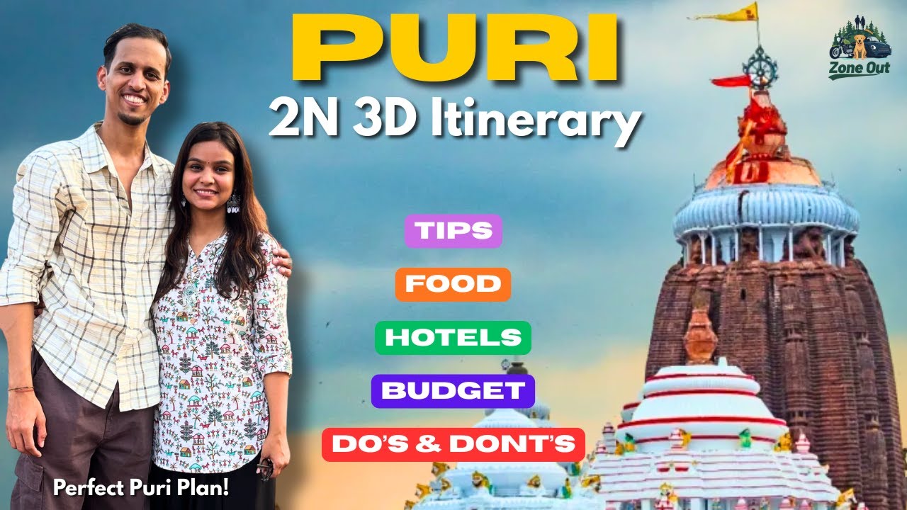 Perfect PURI Itinerary (2N/3D) | Complete Travel Guide + Must Visit Places & Hidden Gems