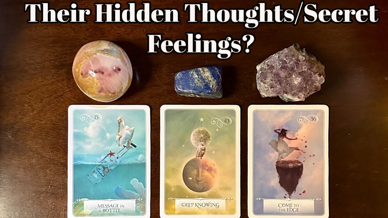 🫣😘What Are Their Hidden Thoughts & Secret Feelings About You?❤️Timeless Pick-A-Card Love Reading❤️