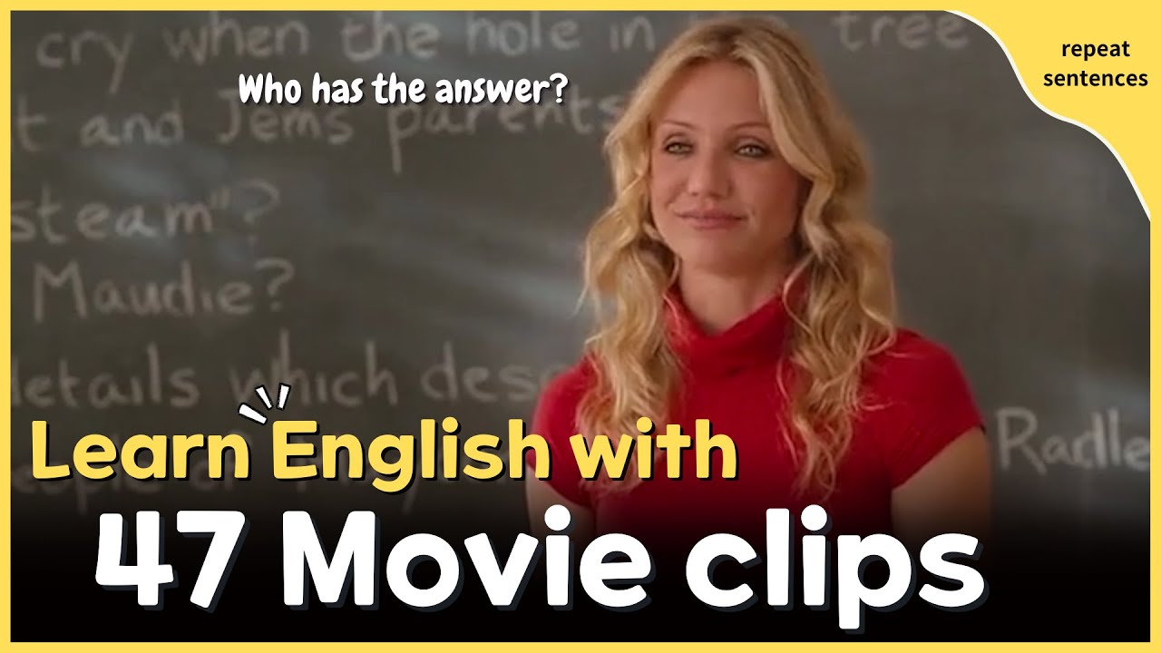 Learn English with movies clips, Speaking English practice for beginners, Common English expressions