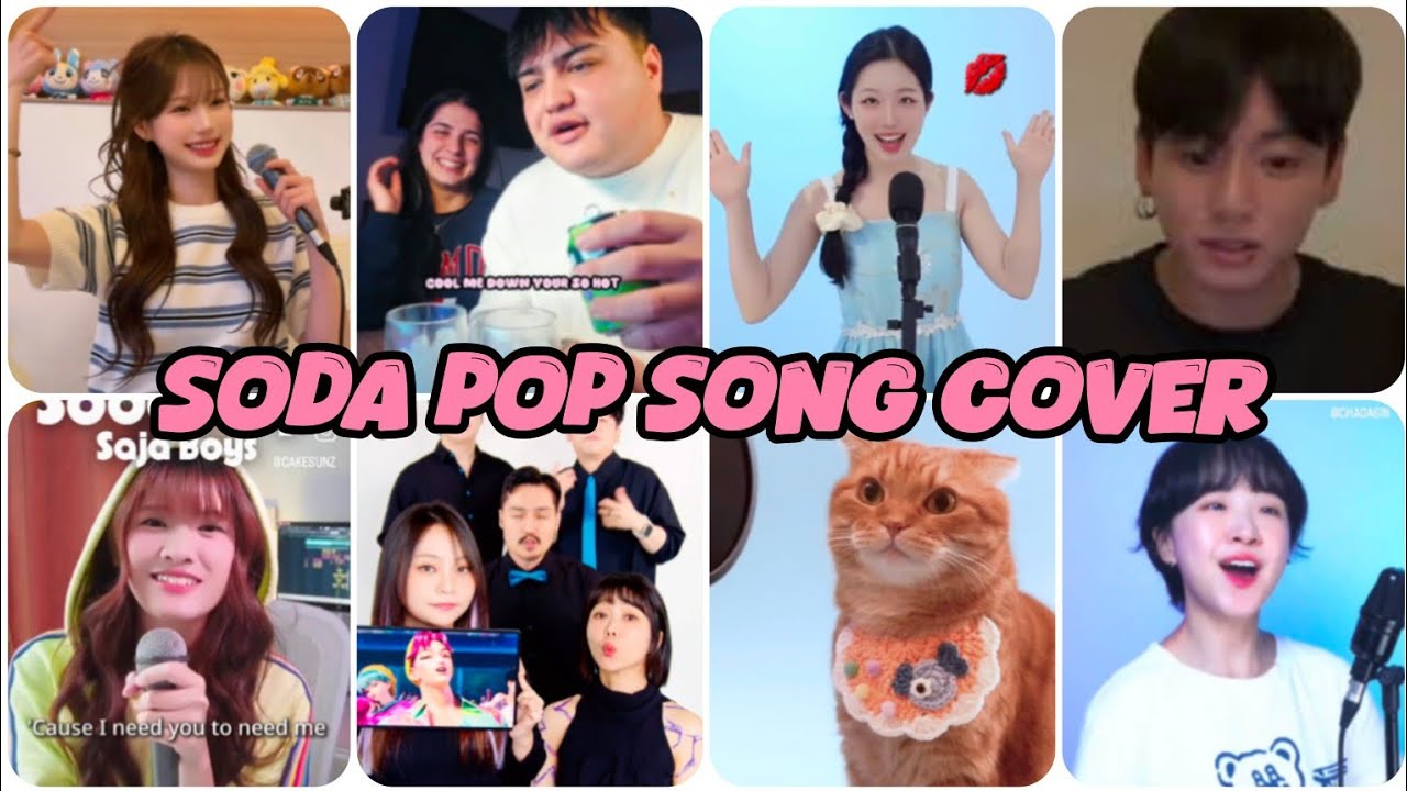 Kpop Demon Hunter _ Soda Pop (Cover)🌟🥤||Who sang it better comment #kpopdemonhunter#sajaboys#Sodapop