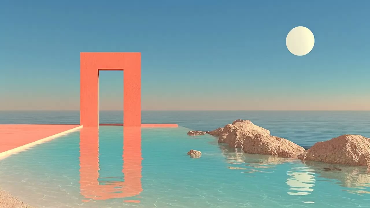Sunset Gateway | Ambient Synthwave 2025 | Dreamscape Chill & Focus Vibes
