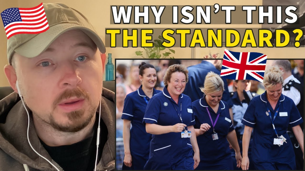 American Reacts to the NHS - How The United Kingdom's Healthcare System Works