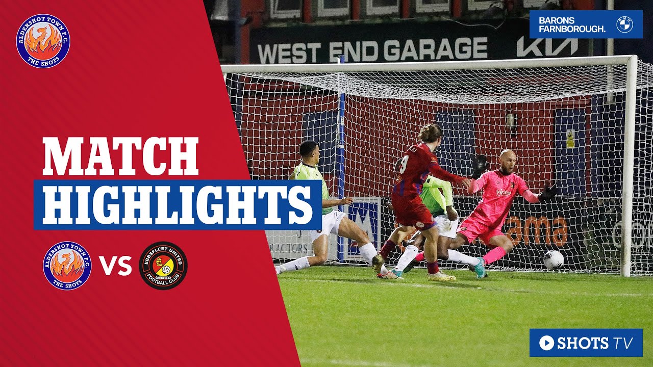 MATCH HIGHLIGHTS: Ebbsfleet United (H)