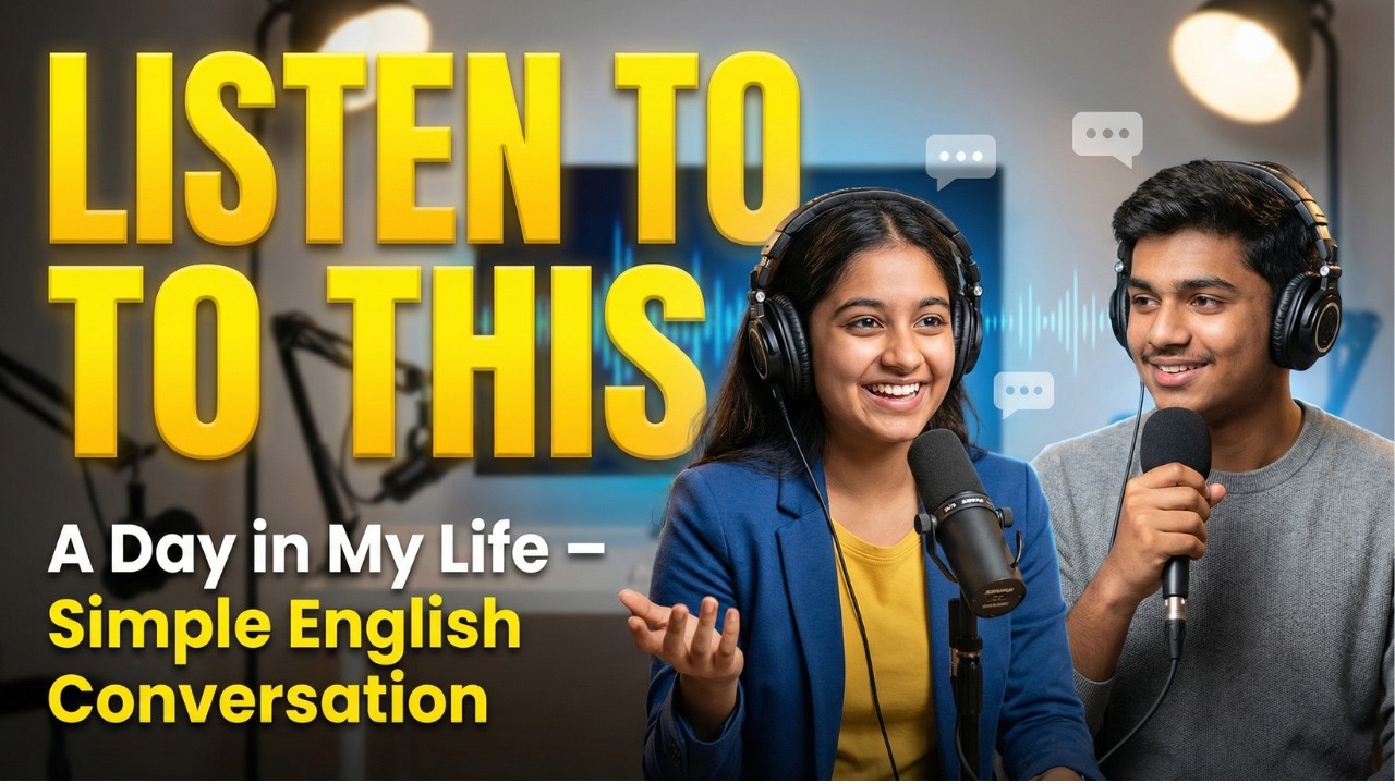 A Day in My Life | Daily Routine English | Simple English Podcast for Beginners