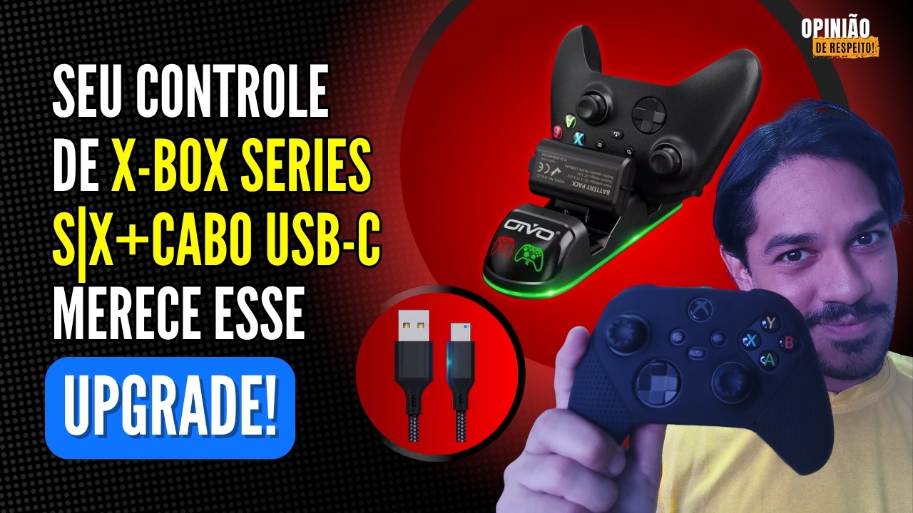 🎮🔋Controle Xbox Series S|X + Kit Completo: Dock, Baterias e Acessórios! Vale a Pena? [REVIEW]