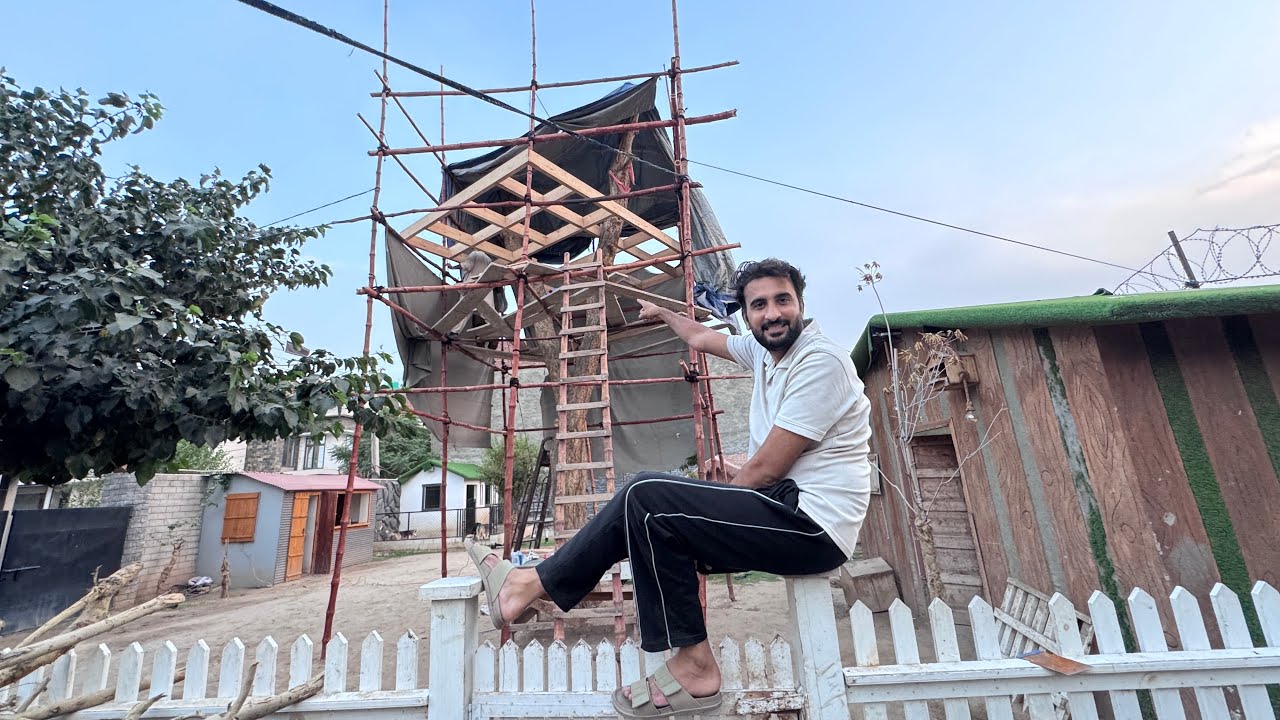Tree House Bhut Pyara Ban Rha Hai😍