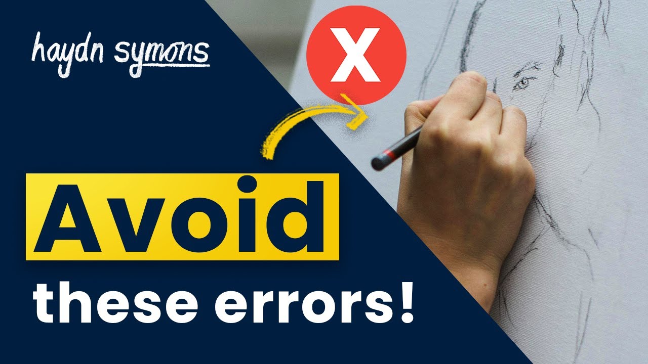 5 Beginner Drawing Mistakes & How To Solve Them!