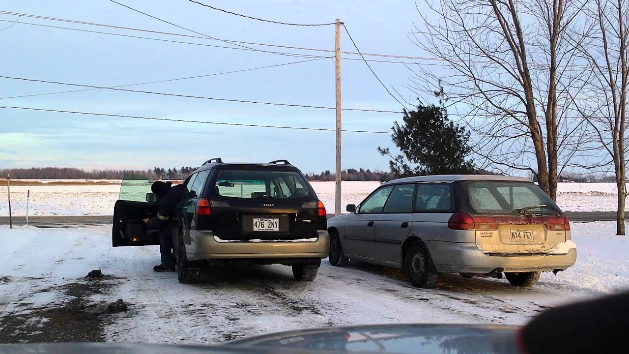 Subaru 2.2 vs 2.5 staight pipe sound. legacy, outback. Kay, Simon