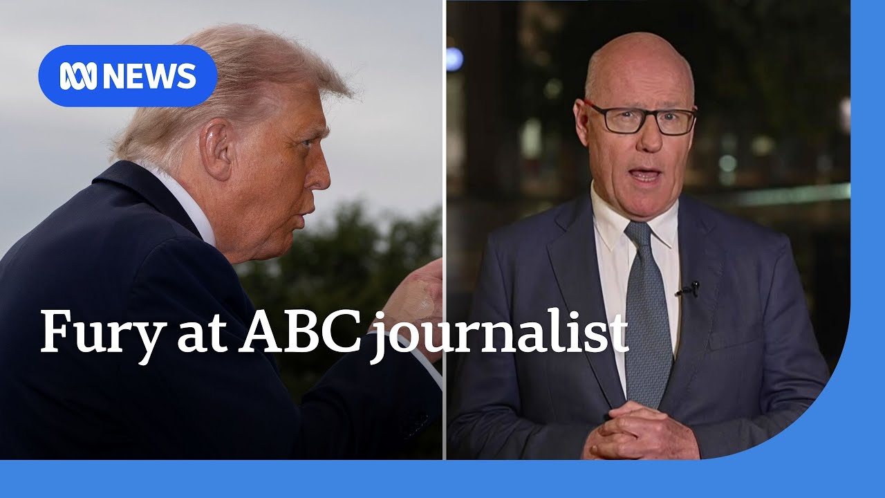 Donald Trump takes aim at ABC journalist over family business questions | ABC NEWS