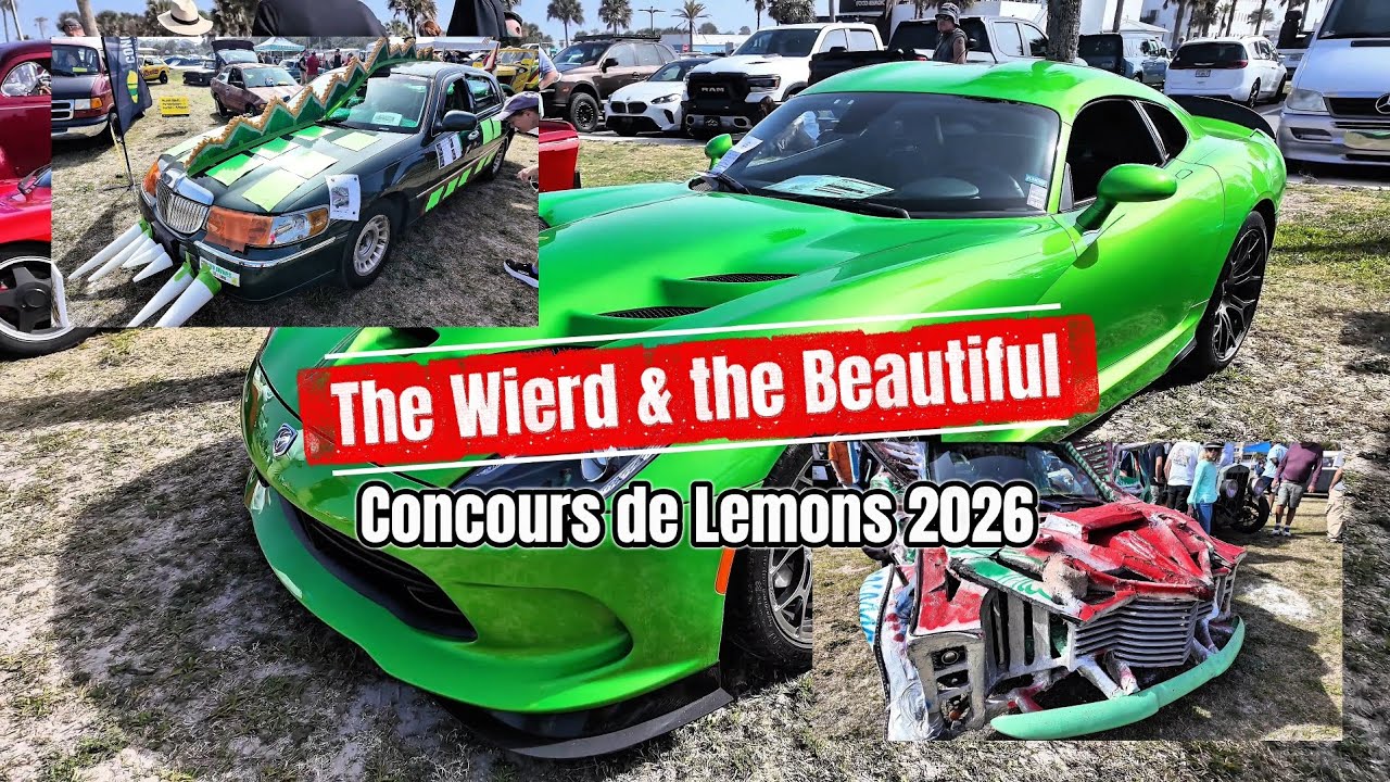 Concourse de Elegance week 2026: Friday Concours de Lemons.