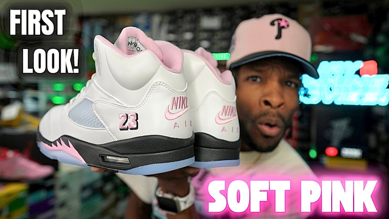 SHEESH FIRST LOOK! THE JORDAN 5 HOT STREAK CONTINUES WITH THIS UPCOMING PAIR JORDAN 5 SOFT PINK!