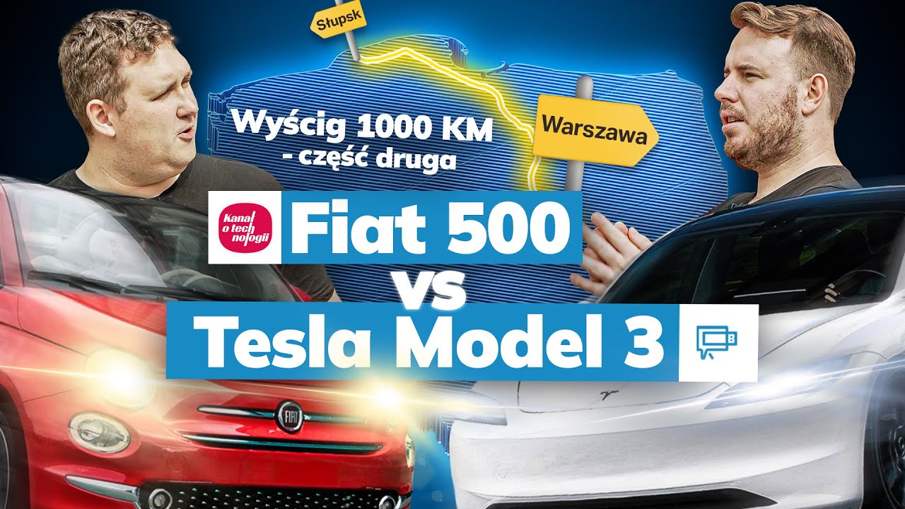 Samoch&oacute;d elektryczny vs. spalinowy wyścig 1000KM | CZ. II