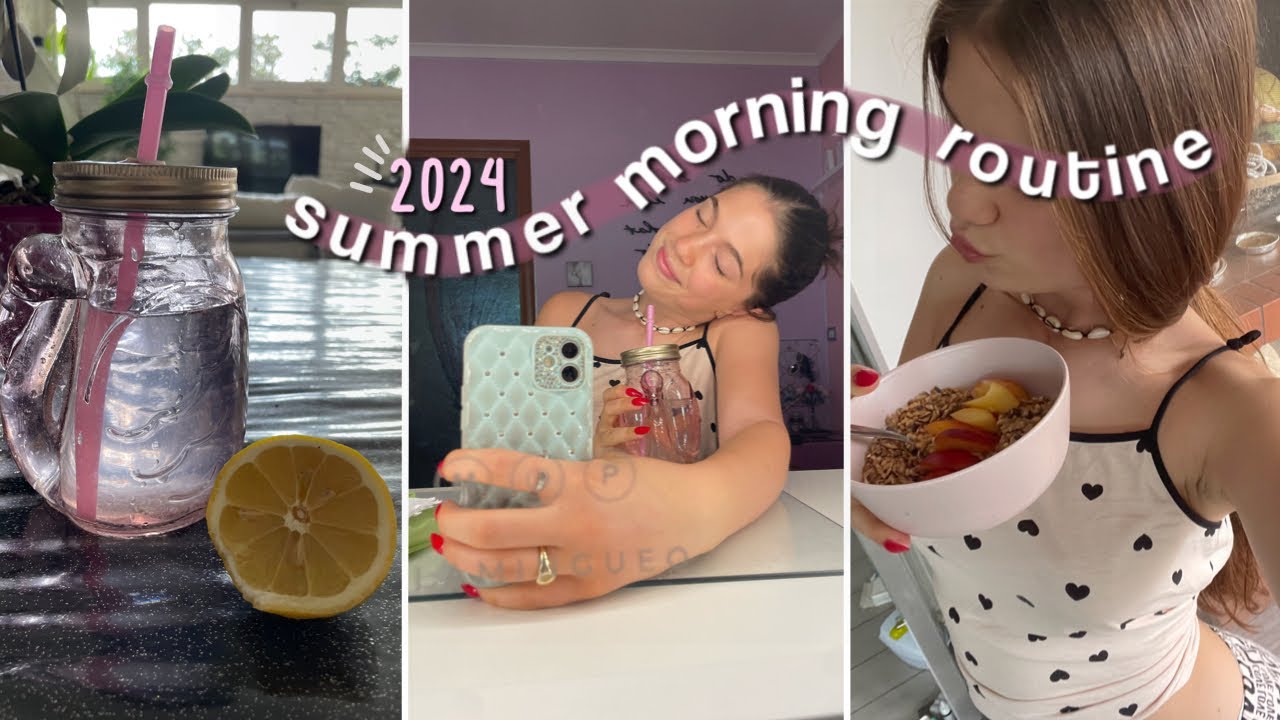 La mia ✨MORNING ROUTINE✨ *versione estiva* 💗🌅🌊 || SZ