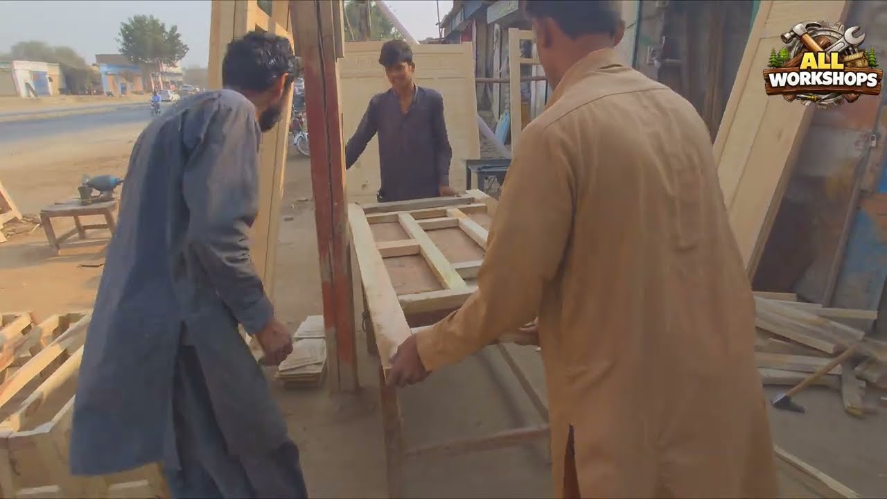 The Art of Traditional Woodworking: Handcrafting a Solid Wood Door