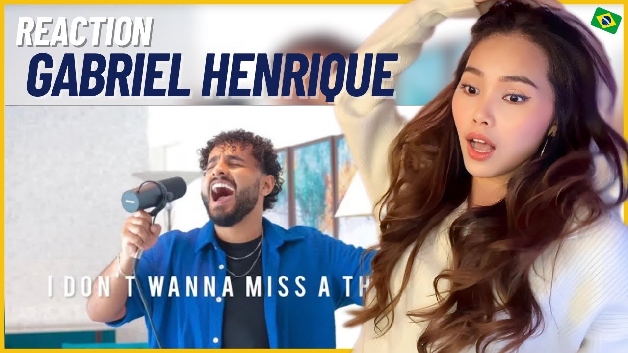 Габриэль Энрике - Я не хочу ничего пропустить (кавер Aerosmith)Реакция