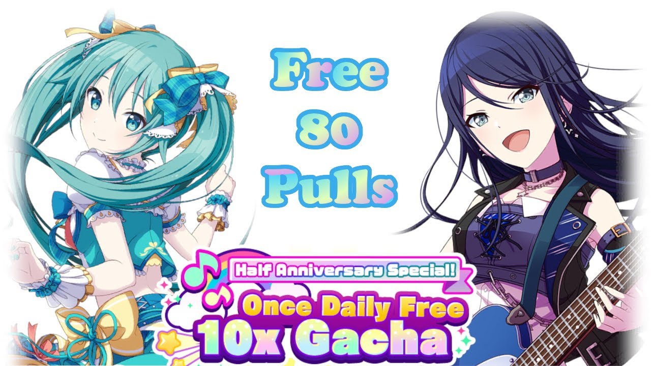[Project Sekai] Half Anniversary 80 Free Pulls (feat. my insane luck)