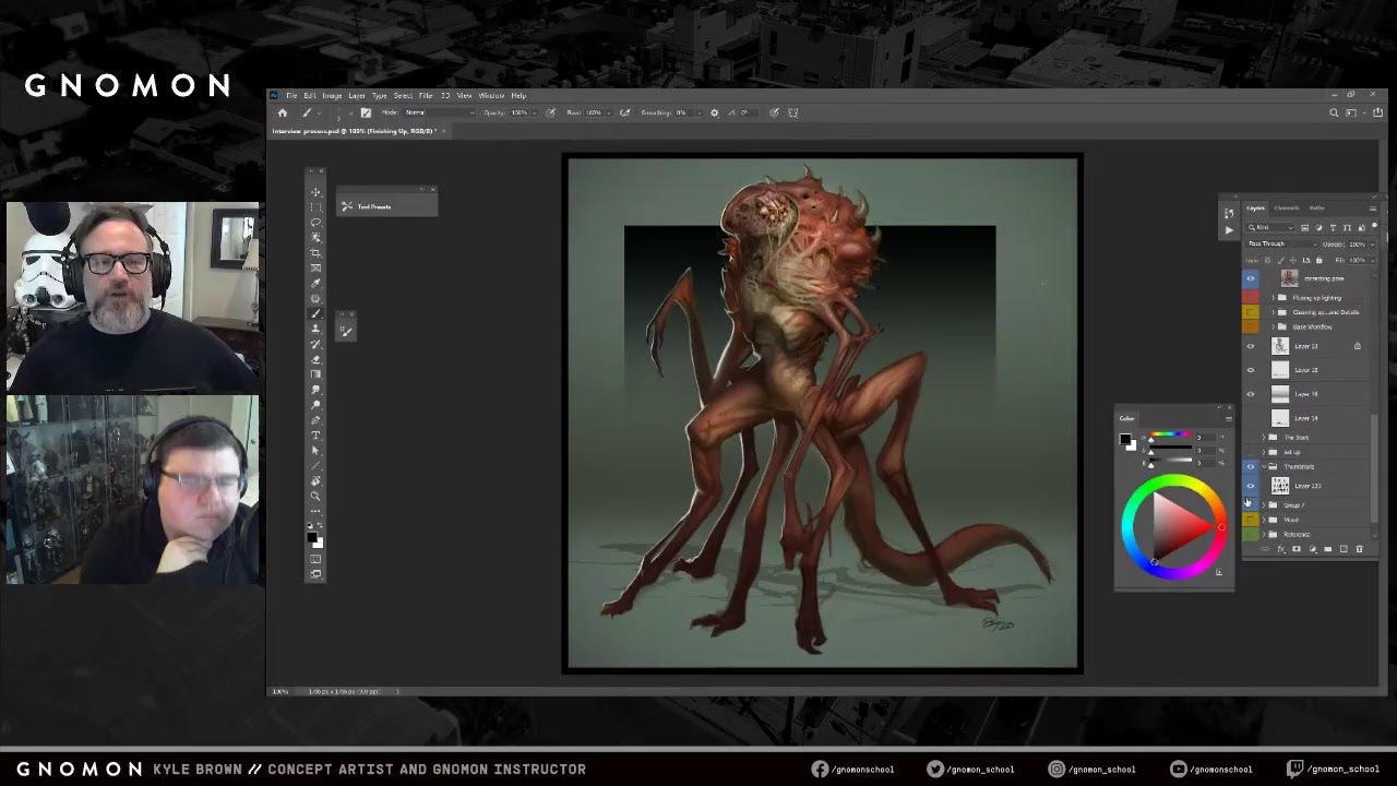 Creature Design at Gnomon with Kyle Brown