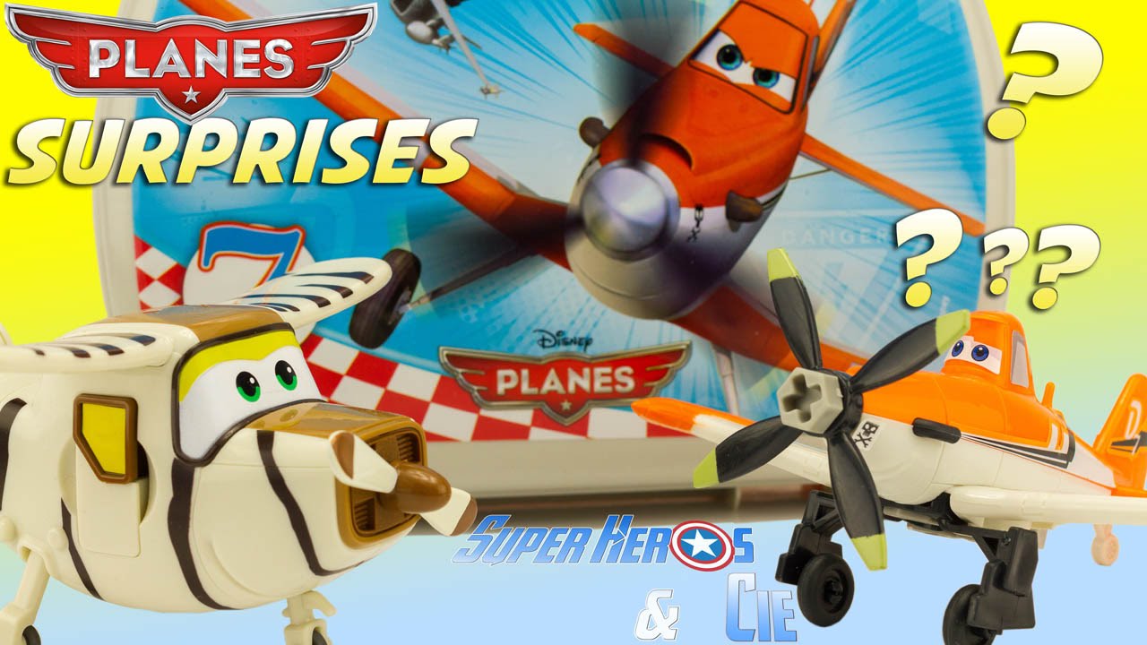 Disney Planes Pochettes Surprises Œufs français 4k 