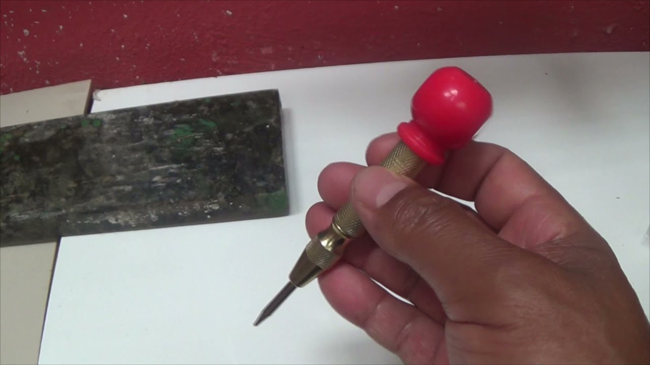 PUNÇÃO AUTOMÁTICO MARCAÇÃO EM SUPERFÍCIES VARIADAS