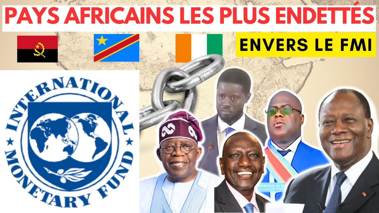 Les 10 pays africains les plus endettés auprès du FMI en 2024