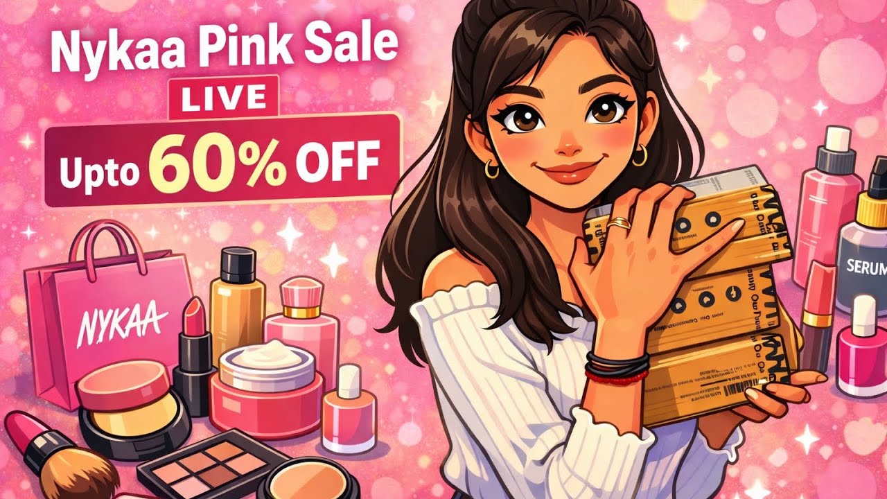 💗 Nykaa Pink Sale Haul 2026 | Upto 60% OFF | Honest Review + Swatches