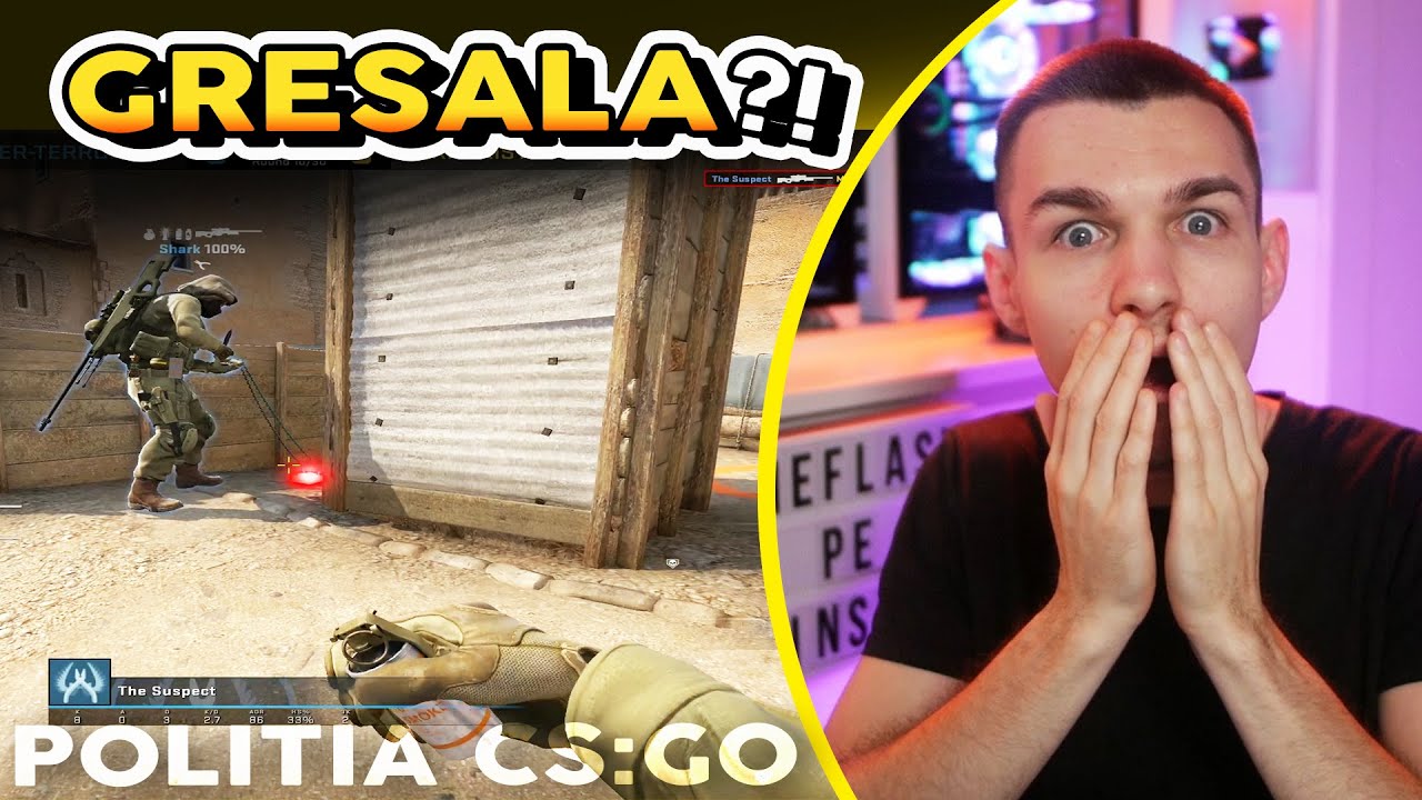 O GRESALA? CE A FACUT CODATUL? 🚔👮 Poliția CS:GO